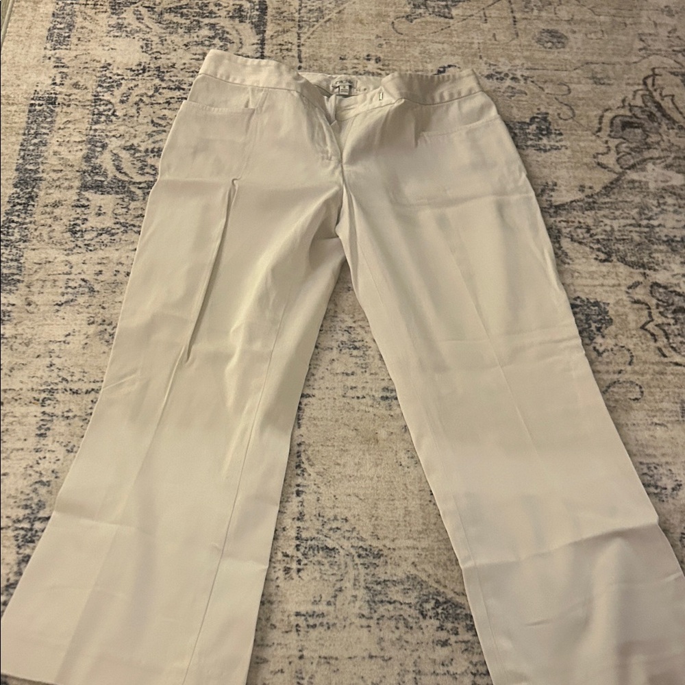 Cache Women's Light Cream Dress Pants